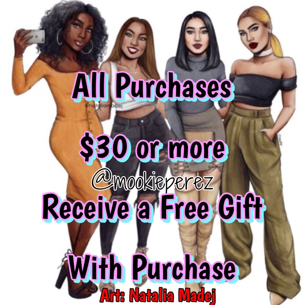 $30 or More: Free 🎁